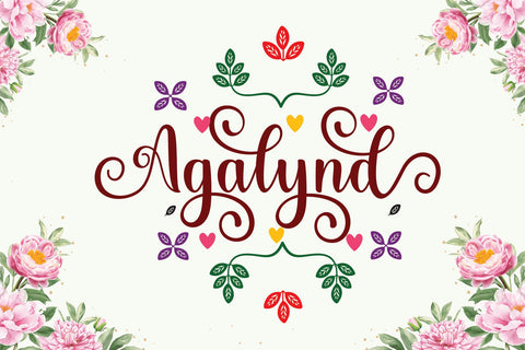 Agalynd Srcipt SVG mahyud creatif 