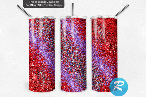 Agate Glitter milky way 20 oz / 30 oz Skinny Tumbler Sublimation Regulrcrative 