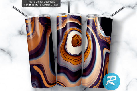 Agate Marble 20 oz / 30 oz Tumbler PNG Sublimation Regulrcrative 