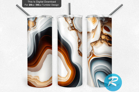 Agate Marble Purple 20 oz / 30 oz Tumbler PNG Sublimation Regulrcrative 