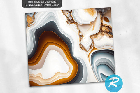 Agate Marble Purple 20 oz / 30 oz Tumbler PNG Sublimation Regulrcrative 