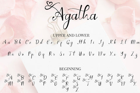 Agatha Font Prasetya Letter 