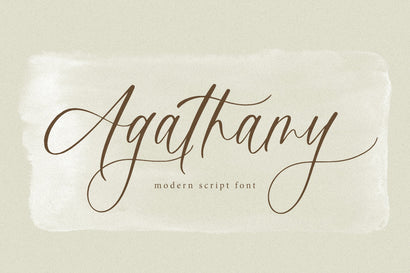 Agathamy Font Aestherica Studio 