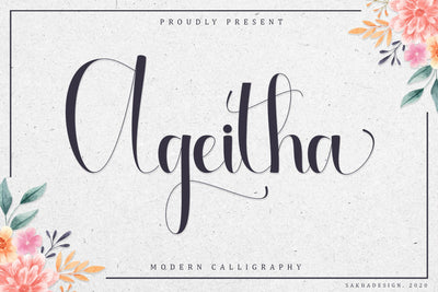 Ageitha Font Sakha Design Studio 