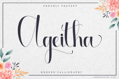 Ageitha Font Sakha Design Studio 