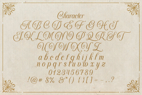 Agenda King - Vintage Script Font Font StringLabs 