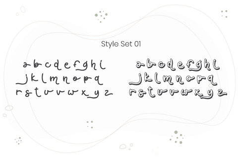 Agfolan - Script Font Font Attype studio 