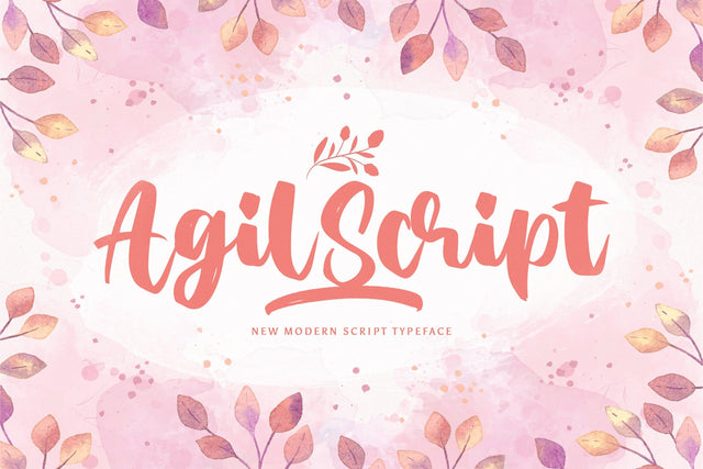 Agil Script - Handwritten Font Font StringLabs 