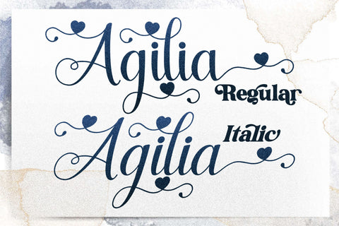 Agilia Font Letterena Studios 