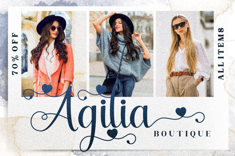 Agilia Font Letterena Studios 