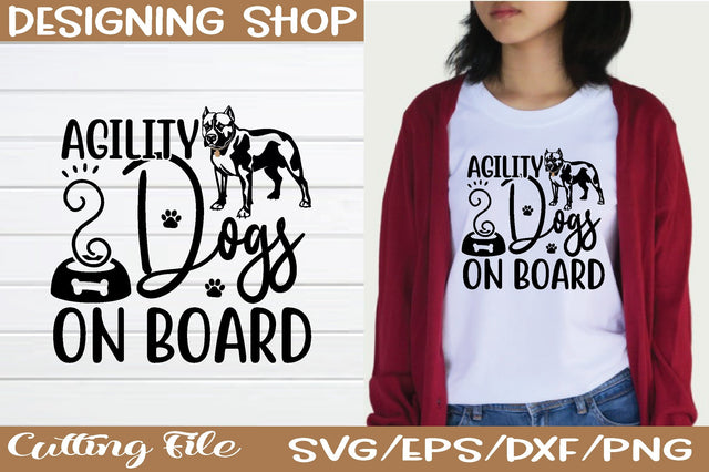 agility dogs on board svg SVG sk.swapon Roy 