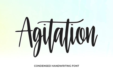 Agitation Font Abo Daniel Studio 