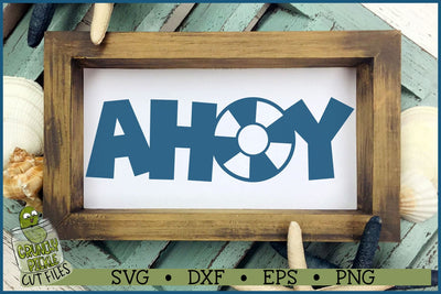 Ahoy Lifesaver SVG File SVG Crunchy Pickle 