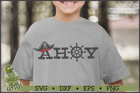 Ahoy Pirate SVG File SVG Crunchy Pickle 