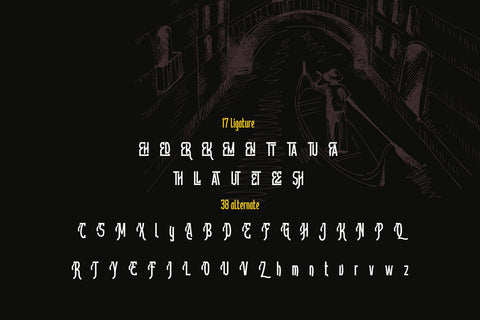 Aillek | Retro Condensed Font Font twinletter 