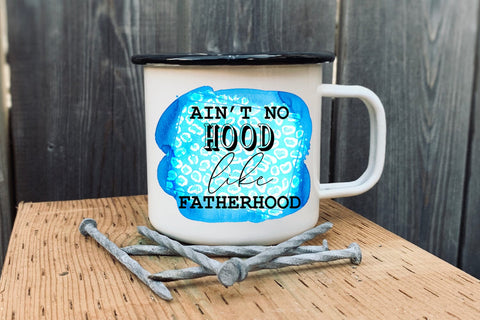 Ain't No Hood Like I Father's Day Sublimation I Dad Shirt PNG Sublimation Happy Printables Club 