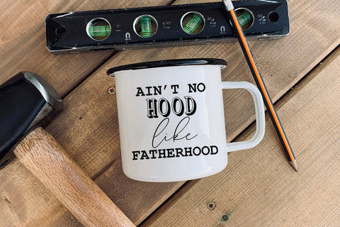 Ain't No Hood Like I Father's Day SVG I Dad Quotes SVG SVG Happy Printables Club 