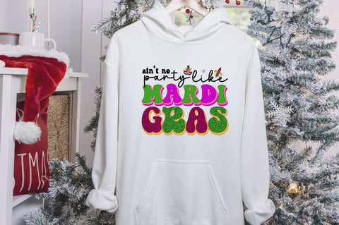 Ain't No Party Like Mardi Gras Sublimation SVGArt 