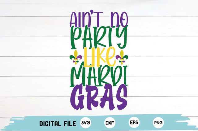 ain’t no party like mardi gras SVG md faruk hossain 
