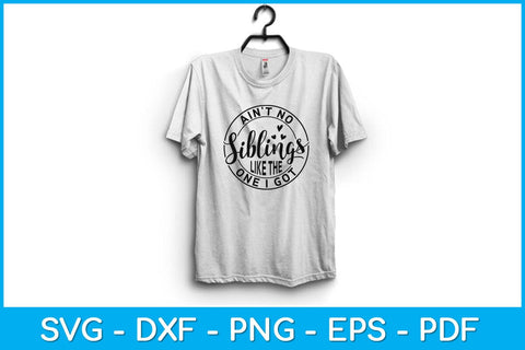 Ain't No Siblings Like The One I Got Summer Siblings Vacation Svg Design SVG artprintfile 