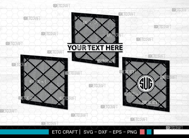 Air Filter Monogram, Air Filter Silhouette, Air Filter, Car Air Filter, Cabin Air Filter, AC Filter Svg, SB00057 SVG ETC Craft 