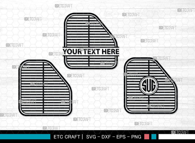 Air Filter Monogram, Air Filter Silhouette, Air Filter, Car Air Filter, Cabin Air Filter, AC Filter Svg, SB00057 SVG ETC Craft 