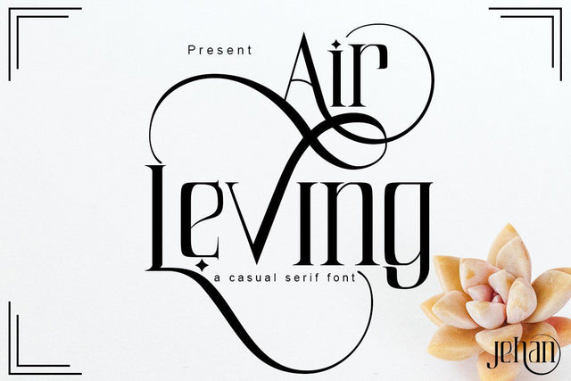 Air Leving Font JH-CreativeFont 