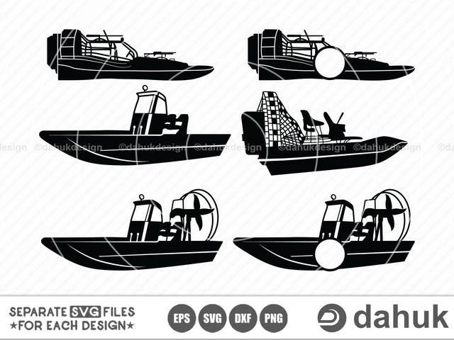 Airboat SVG, Airboat Adventures, Airboat Life, Everglades svg, Cut file, for silhouette, svg, clipart, cricut design space, vinyl cut files SVG dahukdesign 