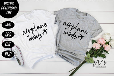 Airplane mode svg, summer t shirt svg, vacation t shirt svg SVG Isabella Machell 