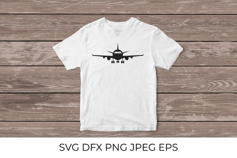 Airplane SVG cut file. Plane vector icon. SVG LaBelezoka 