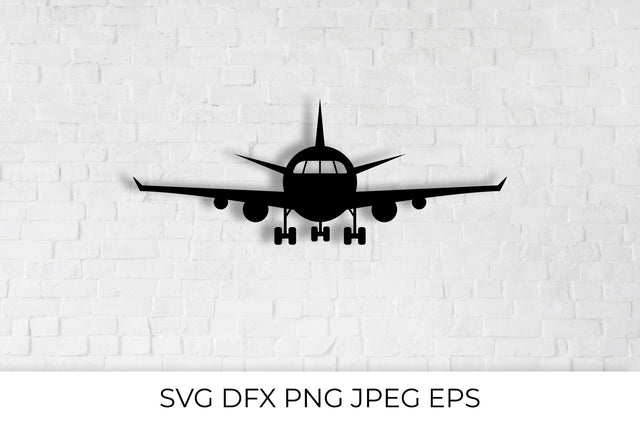 Airplane SVG cut file. Plane vector icon. SVG LaBelezoka 