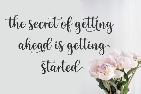 Aishya Script Font Studio Natural Ink 