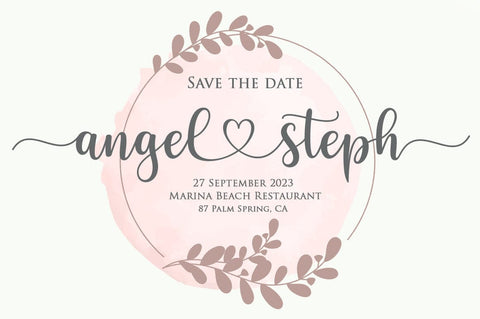 Aishya Script Font Studio Natural Ink 