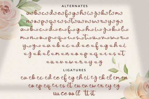 Ajuslly - Modern Calligraphy Font Font StringLabs 