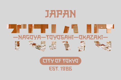 Akisa Faux Japanese Font Font twinletter 
