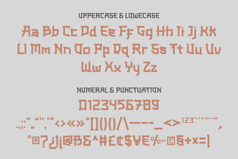 Akisa Faux Japanese Font Font twinletter 