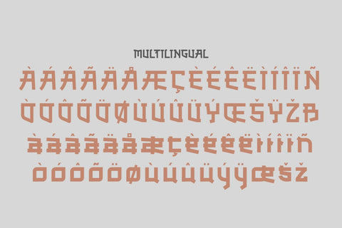 Akisa Faux Japanese Font Font twinletter 