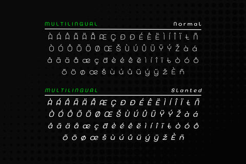 Akuina Font twinletter 