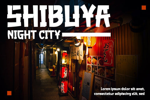 AKUMARU - Japanese style font Font twinletter 