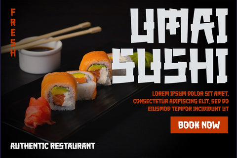 AKUMARU - Japanese style font Font twinletter 