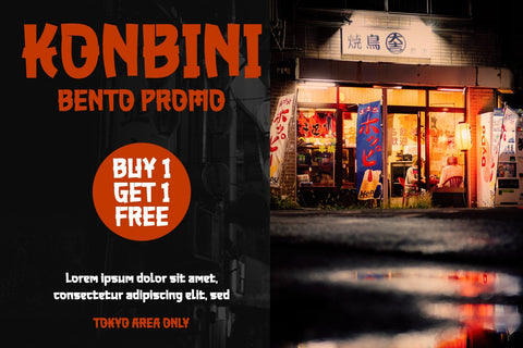 AKUMARU - Japanese style font Font twinletter 