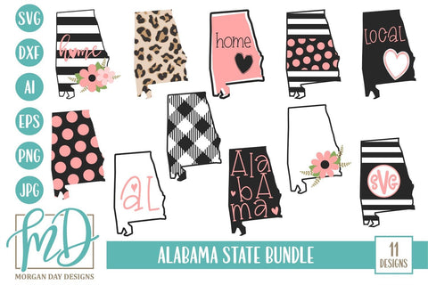 Alabama Bundle SVG Morgan Day Designs