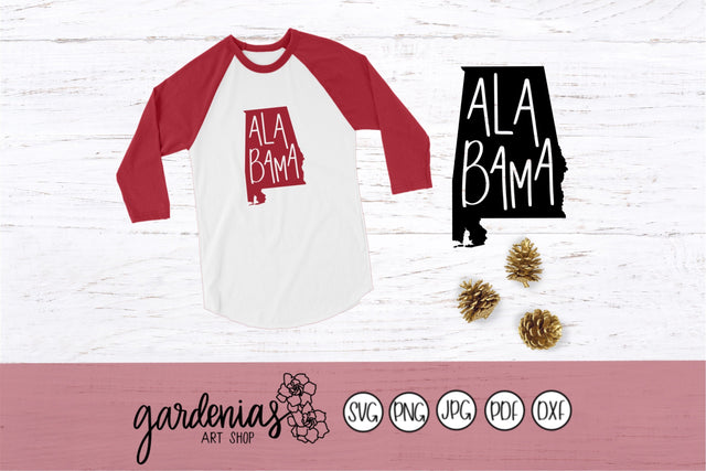 Alabama Decal SVG Gardenias Art Shop 