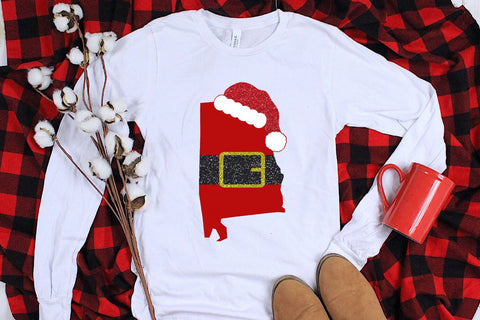 Alabama Santa SVG Morgan Day Designs 
