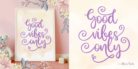 Alafyou Swirly Font Allouse.Studio 