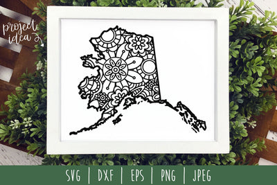 Alaska Mandala Zentangle SVG SavoringSurprises 