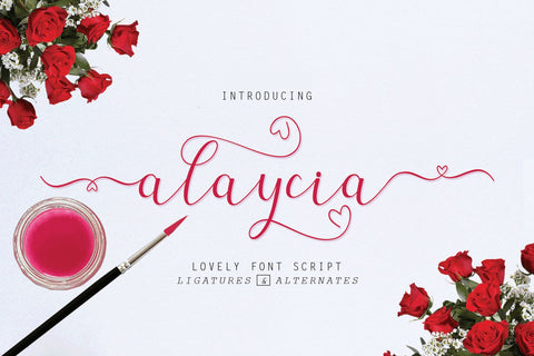 Alaycia Font mahyud creatif 