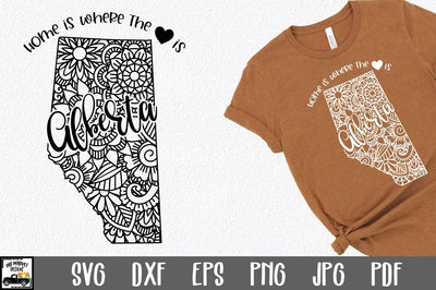 Alberta SVG File - Canada Mandala Design SVG Old Market 