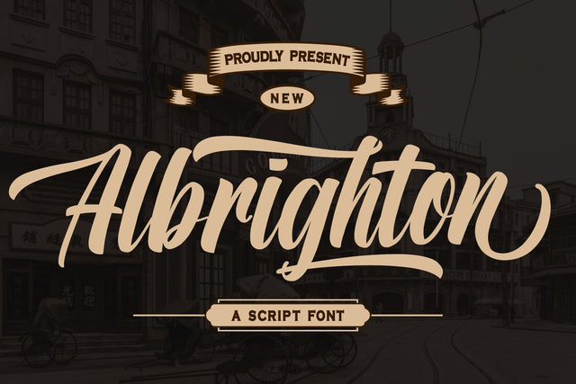 Albrighton Font Mozarella 