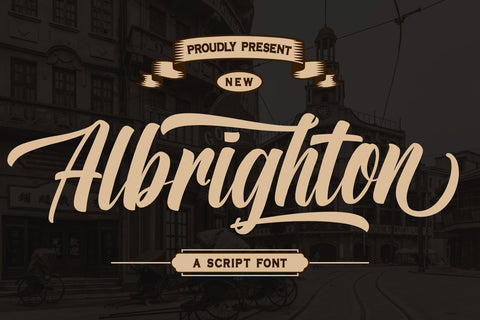 Albrighton Font Mozarella 